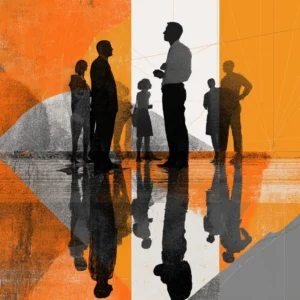 UK technology company cyber insurance renewal documents next to AI threat landscape analysis showing gap between policy terms and current risk environment